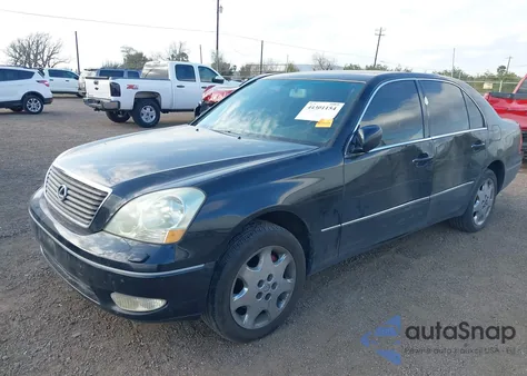 2003 Lexus Ls 430 from USA, damaged, VIN JTHBN30F030105611